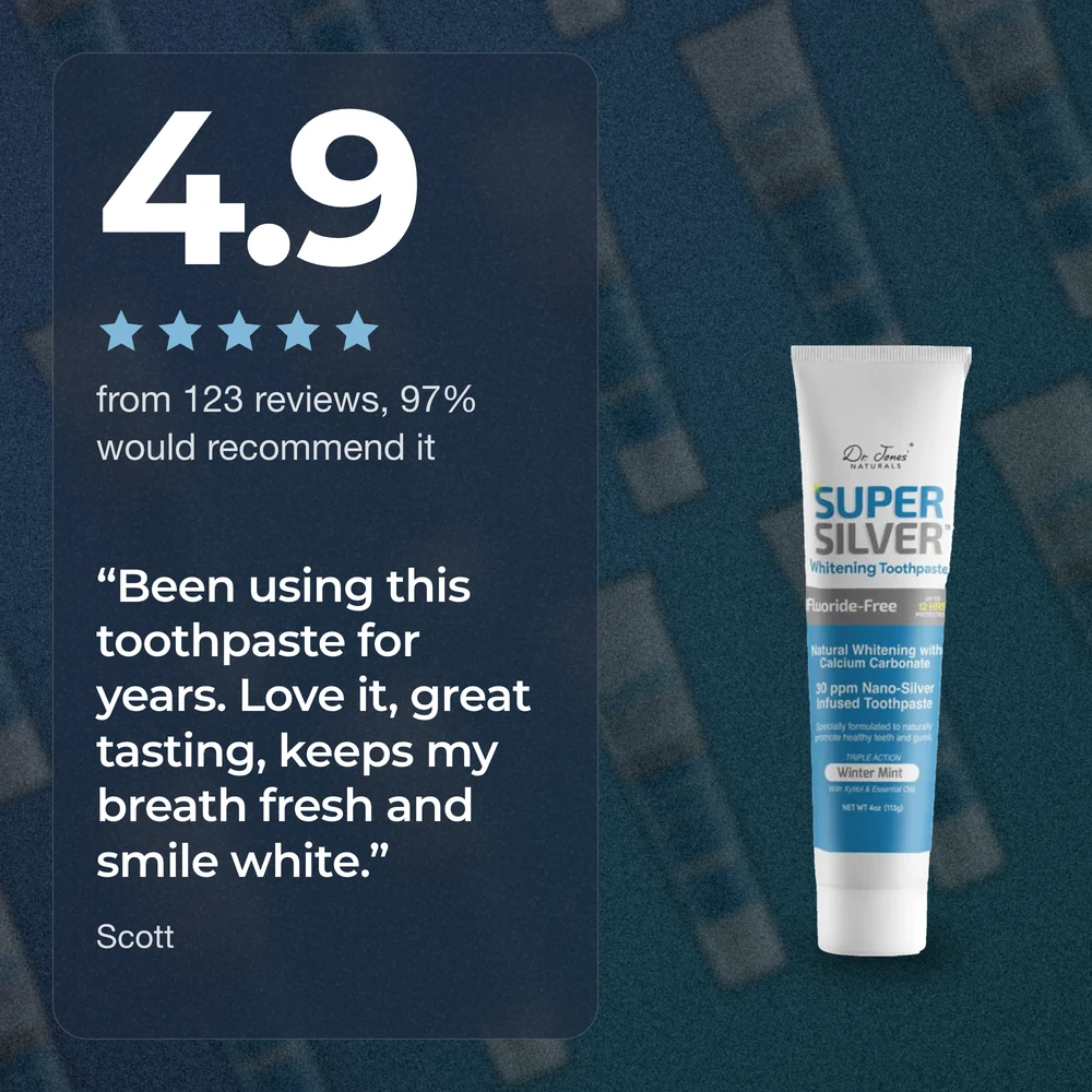 Rated 4.9 from 123 reviews, 97% would recommend it. Scott: Been using this toothpaste for years. Love it, great tasting, keeps my breath fresh and smile white