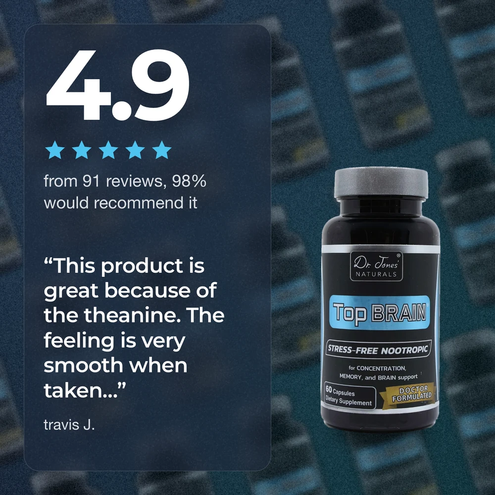 Rated 4.9 from 91 reviews, 98% would recommend it. travis J.: This product is great because of the theanine. The feeling is very smooth when taken